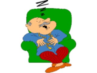 Sticker Custom Preview Image #099122 People Cartoons Man Sleeping1