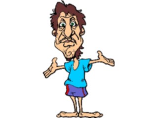 Sticker Custom Preview Image #099145 People Cartoons Man Standing4