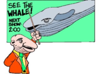 Sticker Custom Preview Image #099197 People Cartoons Man Whale