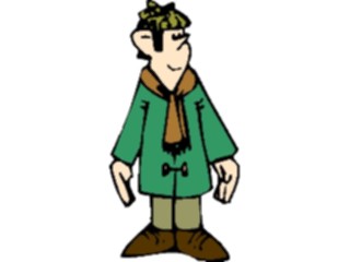 Sticker Custom Preview Image #099287 People Cartoons Manwith Sideburns