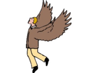 Sticker Custom Preview Image #099301 People Cartoons Manwith Wings2