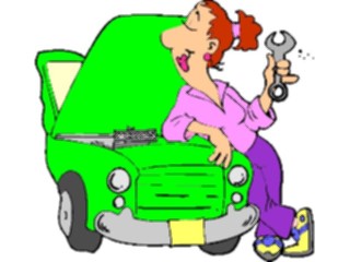 Sticker Custom Preview Image #099327 People Cartoons Momthe Mechanic