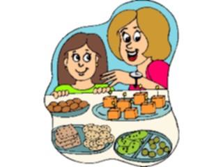 Sticker Custom Preview Image #099359 People Cartoons Mother Daughter4