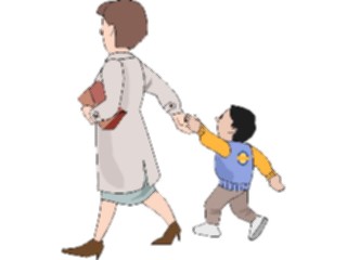 Sticker Custom Preview Image #099382 People Cartoons Mother Son5