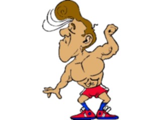 Sticker Custom Preview Image #099397 People Cartoons Muscular Guy2