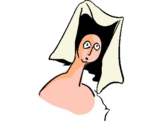 Sticker Custom Preview Image #099433 People Cartoons Nun