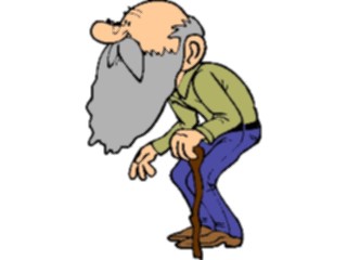 Sticker Custom Preview Image #099440 People Cartoons Old Man3