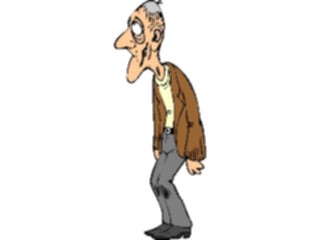 Sticker Custom Preview Image #099441 People Cartoons Old Man4