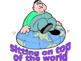 Sticker Custom Preview Image #099459 People Cartoons On Topofthe World4