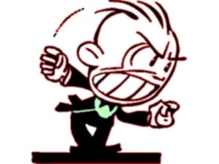 Sticker Custom Preview Image #099557 People Cartoons Raging Mad