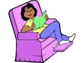 Sticker Custom Preview Image #099562 People Cartoons Reading Book3