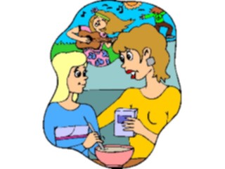 Sticker Custom Preview Image #099586 People Cartoons Reminiscing4