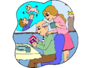 Sticker Custom Preview Image #099587 People Cartoons Reminiscing5