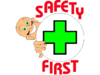 Sticker Custom Preview Image #099604 People Cartoons Safety First