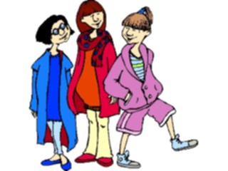 Sticker Custom Preview Image #099764 People Cartoons Teen Girls