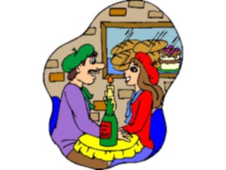 Sticker Custom Preview Image #099856 People Cartoons Wine Tasting