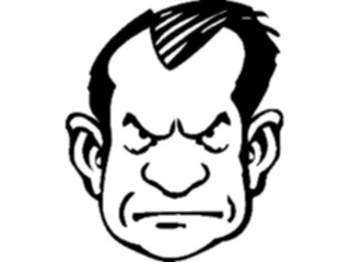 Sticker Custom Preview Image #100052 People Faces Cartoons Angry1