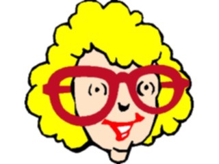 Sticker Custom Preview Image #100078 People Faces Cartoons Big Glasses1