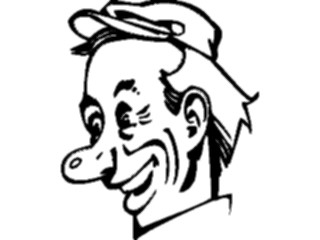 Sticker Custom Preview Image #100087 People Faces Cartoons Big Nose