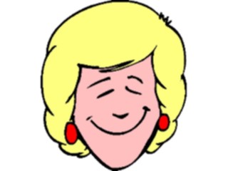 Sticker Custom Preview Image #100107 People Faces Cartoons Blondy02