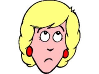 Sticker Custom Preview Image #100109 People Faces Cartoons Blondy04