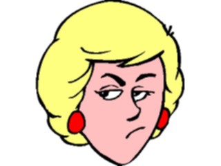 Sticker Custom Preview Image #100111 People Faces Cartoons Blondy06