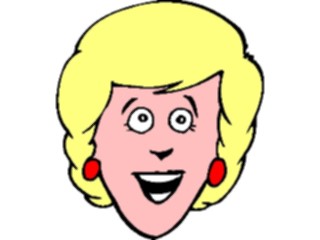 Sticker Custom Preview Image #100114 People Faces Cartoons Blondy09