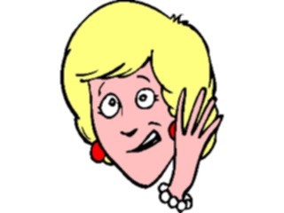 Sticker Custom Preview Image #100115 People Faces Cartoons Blondy10