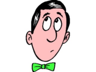 Sticker Custom Preview Image #100139 People Faces Cartoons Bow Tie10