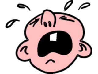 Sticker Custom Preview Image #100190 People Faces Cartoons Cry Baby