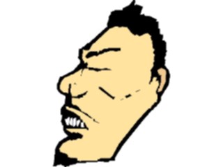 Sticker Custom Preview Image #100231 People Faces Cartoons Goatee Man1