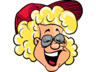 Sticker Custom Preview Image #100265 People Faces Cartoons Happy Blondie