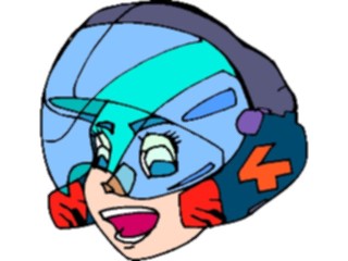 Sticker Custom Preview Image #100276 People Faces Cartoons Helmet Boy