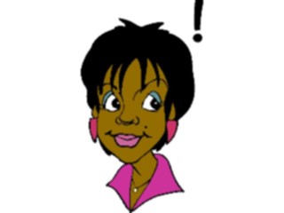 Sticker Custom Preview Image #100282 People Faces Cartoons Idea Woman