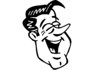 Sticker Custom Preview Image #100297 People Faces Cartoons Laughing7