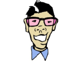 Sticker Custom Preview Image #100339 People Faces Cartoons Nerd2