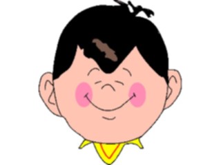 Sticker Custom Preview Image #100367 People Faces Cartoons Pink Cheeks Happy