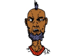 Sticker Custom Preview Image #100401 People Faces Cartoons Punk Rocker Cross Eyed