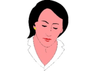 Sticker Custom Preview Image #100426 People Faces Cartoons Sad Woman