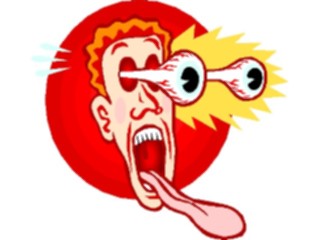 Sticker Custom Preview Image #100433 People Faces Cartoons Scared Man2