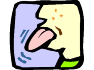 Sticker Custom Preview Image #100535 People Faces Cartoons Tongue Teaser1