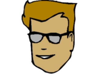 Sticker Custom Preview Image #100560 People Faces Cartoons Wearing Shades