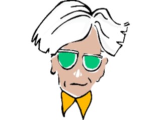 Sticker Custom Preview Image #100564 People Faces Cartoons White Hair