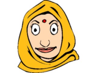 Sticker Custom Preview Image #100569 People Faces Cartoons Woman Covered