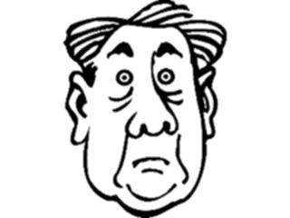 Sticker Custom Preview Image #100589 People Faces Cartoons Worried2