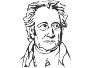 Sticker Custom Preview Image #101009 People Famous Historical Goethe