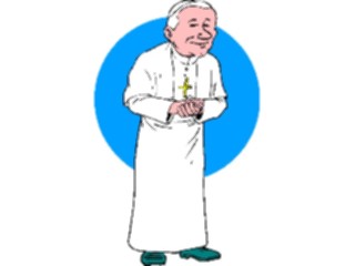 Sticker Custom Preview Image #101039 People Famous Historical Pope John Paul I I