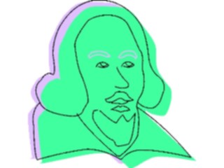 Sticker Custom Preview Image #101050 People Famous Historical Shakespeare5