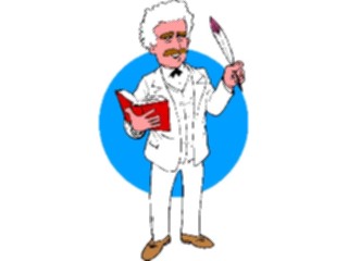 Sticker Custom Preview Image #101057 People Famous Historical Twain1