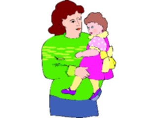 Sticker Custom Preview Image #101095 People General Childwith Mother5